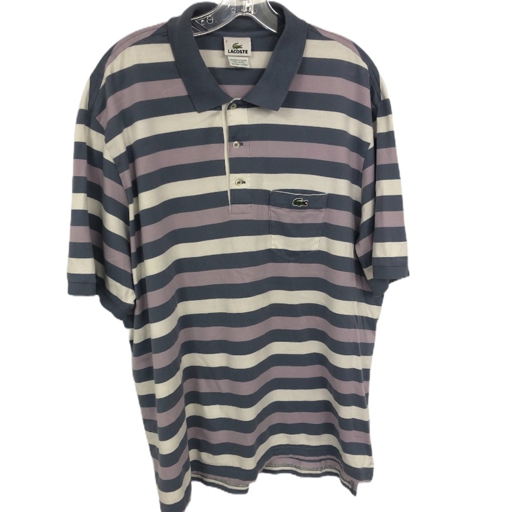 LACOSTE STRIPED POLO 8‎
